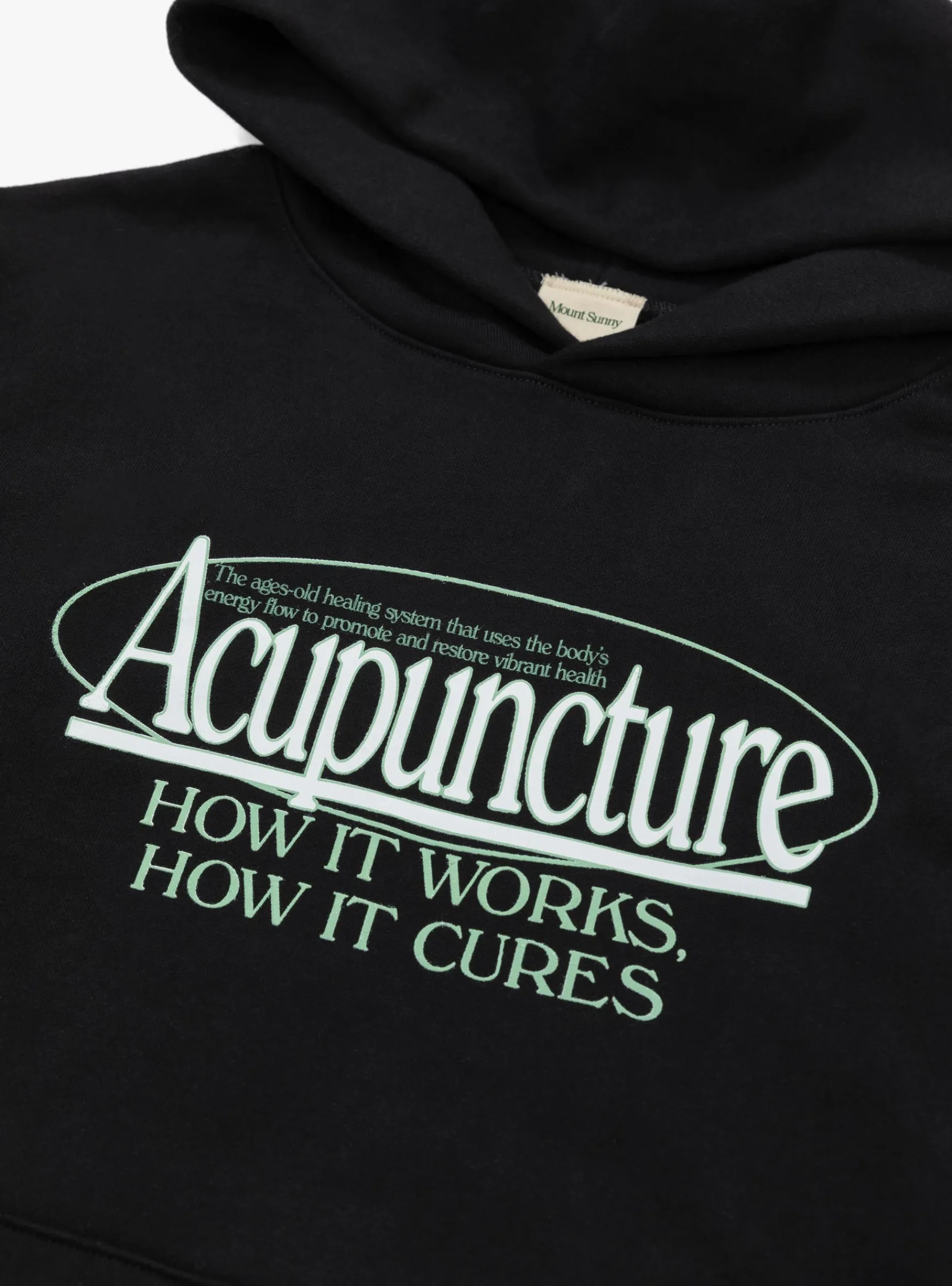Acupuncture Hoodie Black<Mount Sunny Hot
