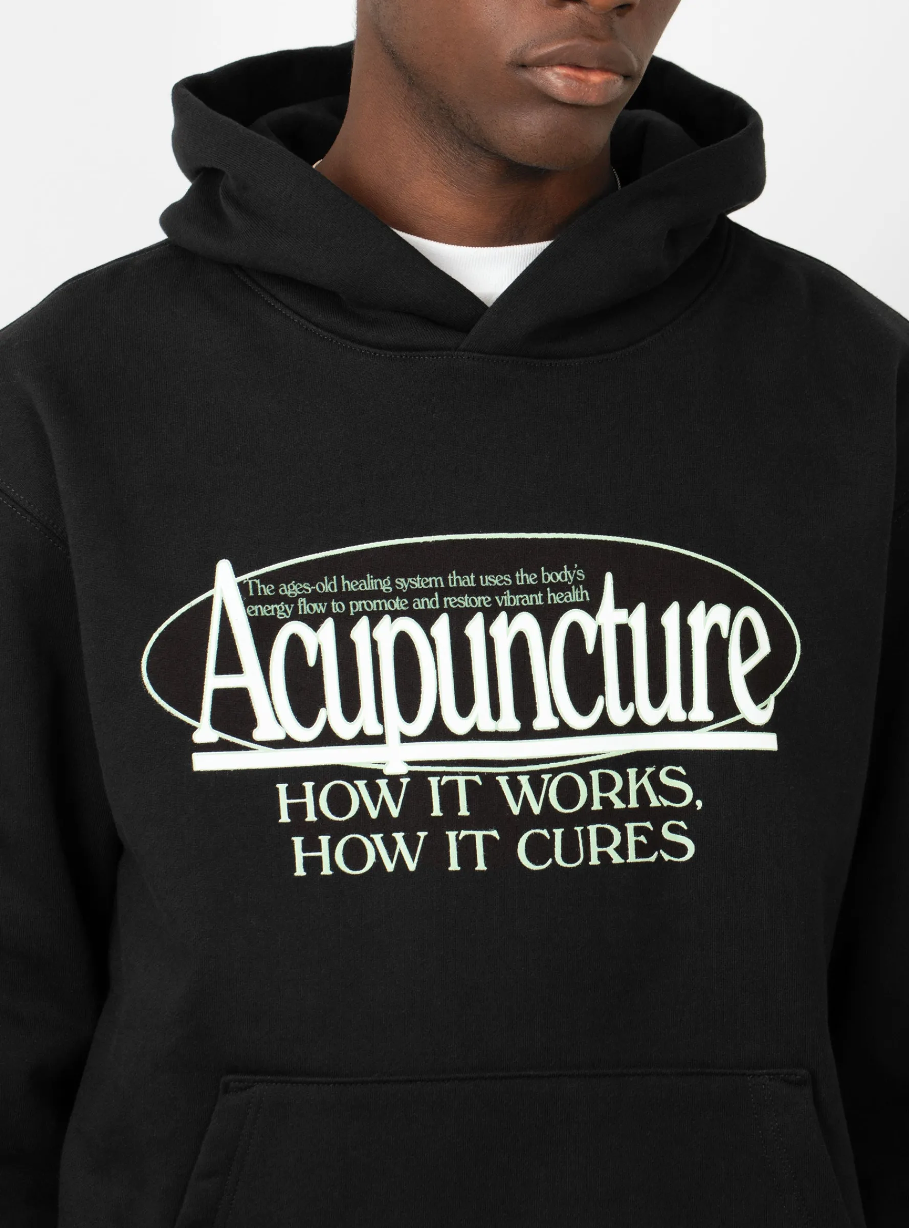 Acupuncture Hoodie Black<Mount Sunny Hot