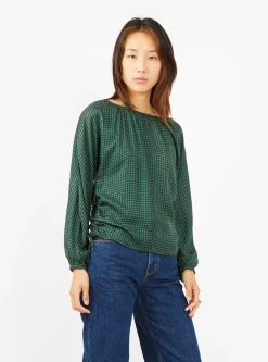 Aida Top Green Check<Bellerose Online