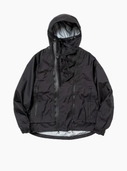 Air Circulation System Rain Jacket Off Black<meanswhile Fashion