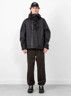 Air Circulation System Rain Jacket Off Black<meanswhile Fashion