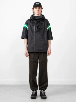 Air Circulation System Rain Jacket Off Black<meanswhile Fashion