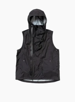 Air Circulation System Rain Jacket Off Black<meanswhile Fashion