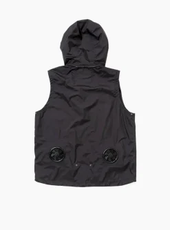 Air Circulation System Rain Jacket Off Black<meanswhile Fashion