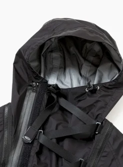 Air Circulation System Rain Jacket Off Black<meanswhile Fashion