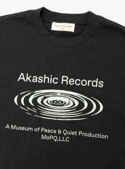 Akashic Records T-Shirt Black<Museum of Peace and Quiet Fashion