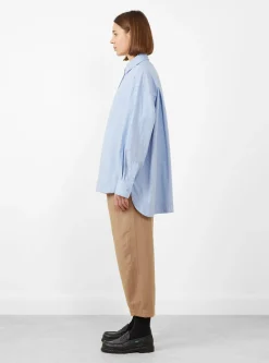 Aldea Oversized Button Down Oxford Blue<Apiece Apart Outlet