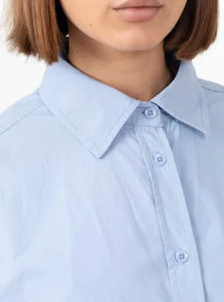 Aldea Oversized Button Down Oxford Blue<Apiece Apart Outlet