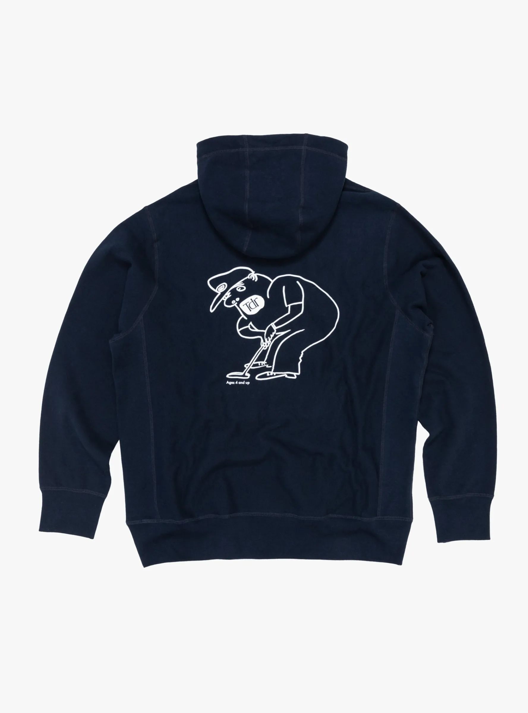 All Day Hoodie Navy<TDR Sale