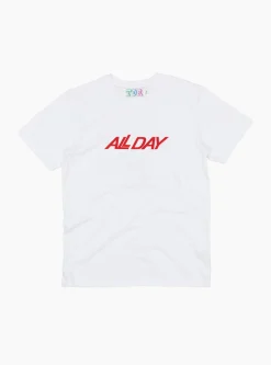 All Day T-Shirt White<TDR Online