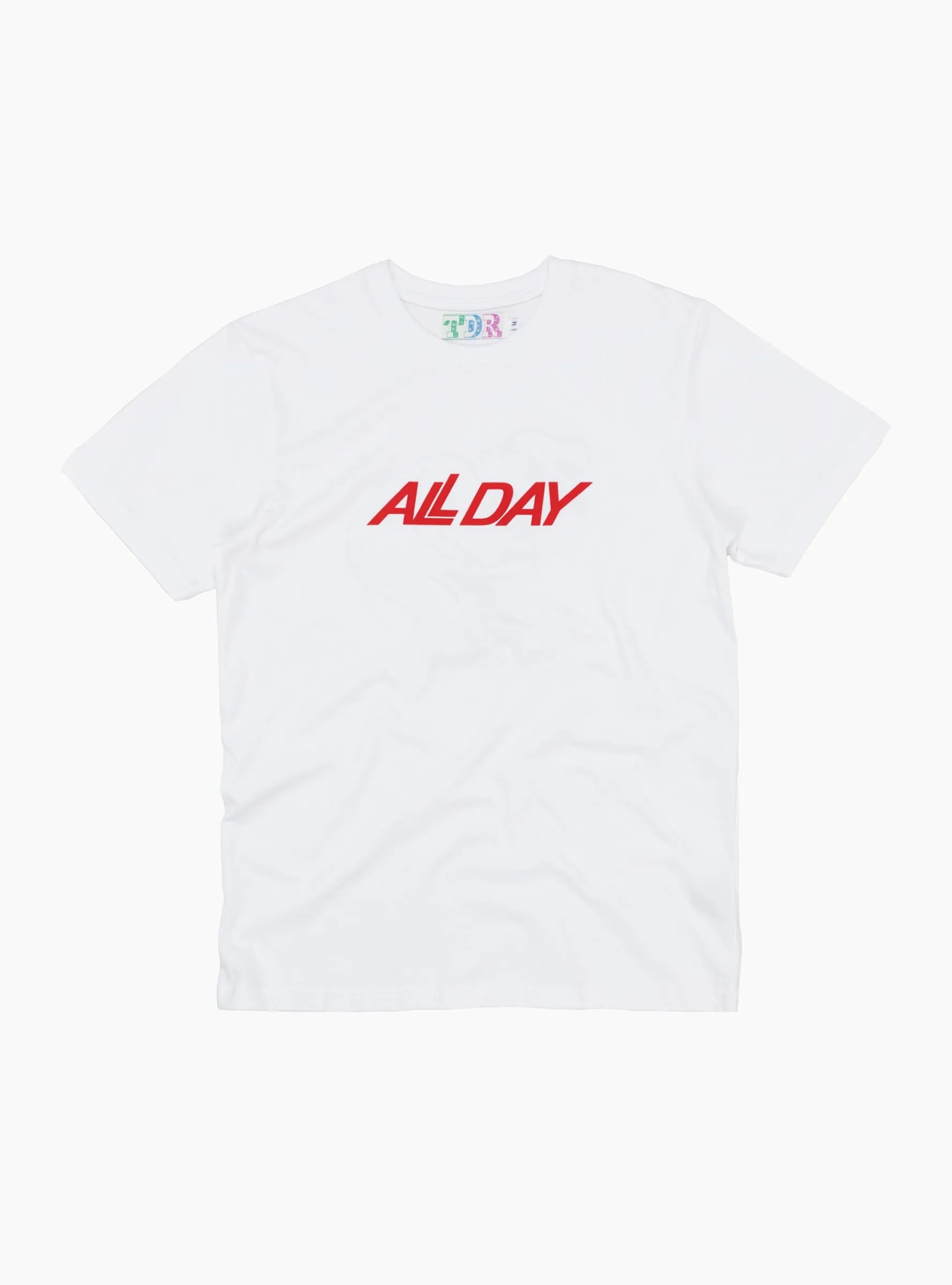 All Day T-Shirt White<TDR Online