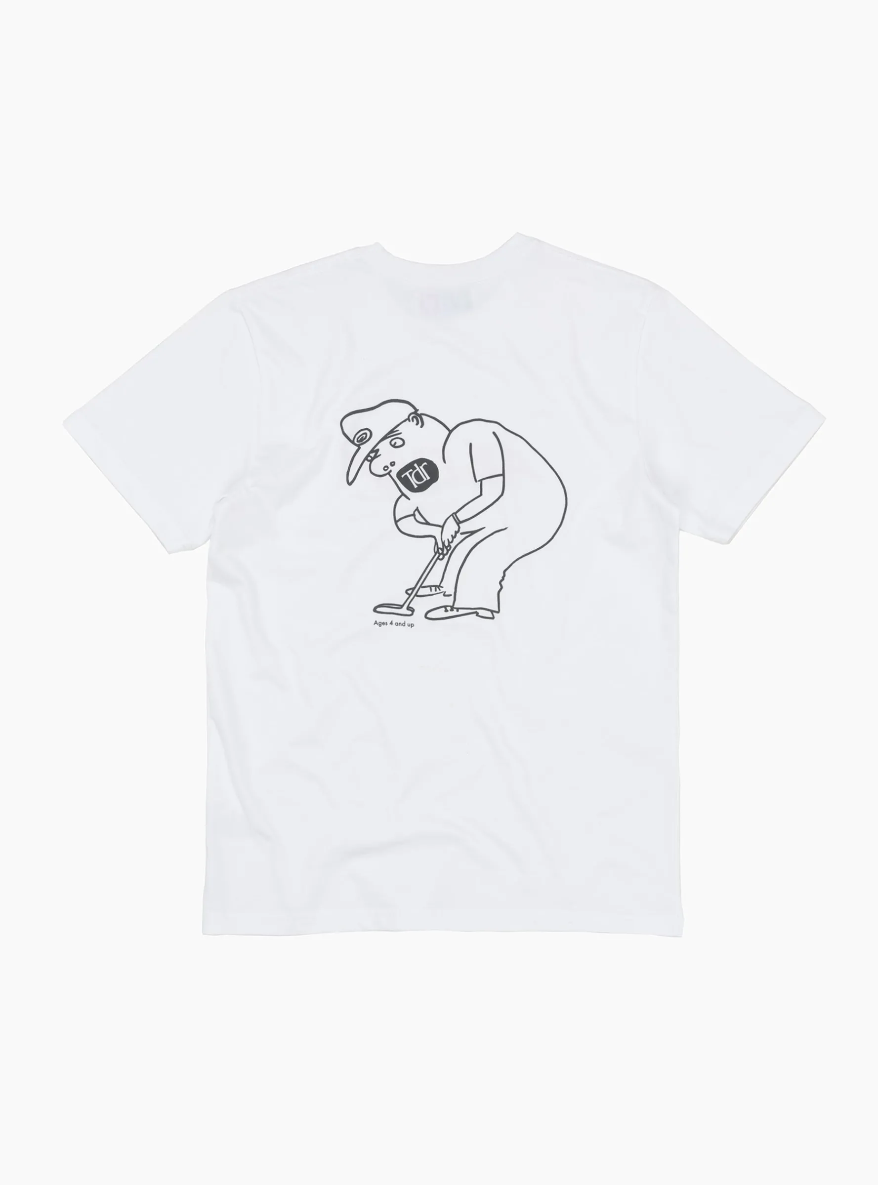 All Day T-Shirt White<TDR Online