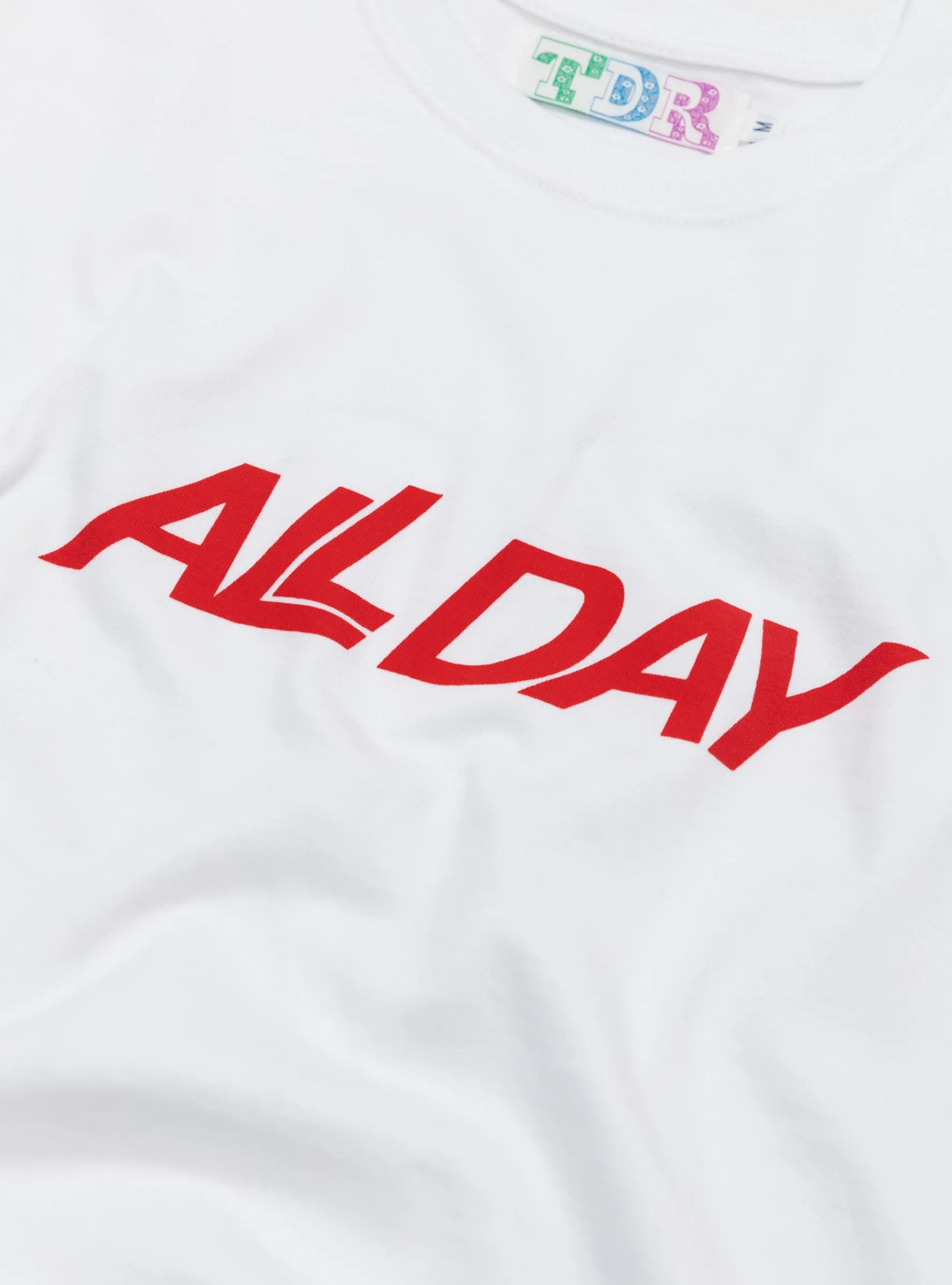 All Day T-Shirt White<TDR Online