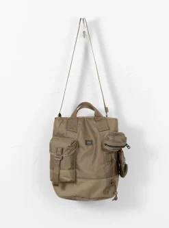 ALL 2Way Bucket Tote With Pouches Beige<Porter Yoshida & Co. New
