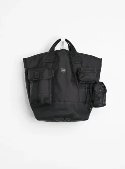ALL 2Way Bucket Tote With Pouches Black<Porter Yoshida & Co. Fashion