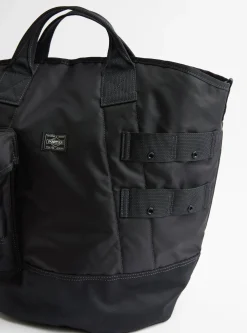 ALL 2Way Bucket Tote With Pouches Black<Porter Yoshida & Co. Fashion