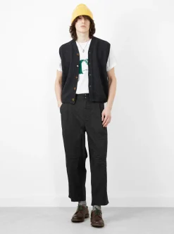 Alpaca Vest Grey<TDR Sale