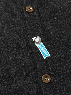 Alpaca Vest Grey<TDR Sale