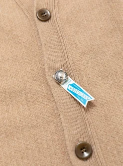 Alpaca Vest Tan<TDR New
