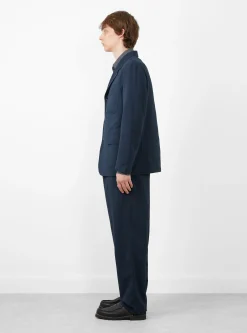 ALPHADRY Wide Easy Pants Navy<nanamica Fashion