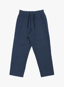 Alva Skate Trouser Crinkle Cotton Blue<YMC Online