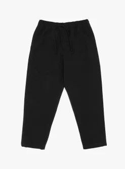 Alva Skate Wool Blend Seersucker Trouser Black<YMC New