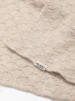 Alveoles Throw L Oatmeal Beige<AS'ART Discount