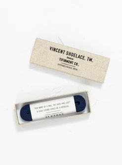 ALVY MAX Shoelaces Navy<Vincent Shoelace Clearance