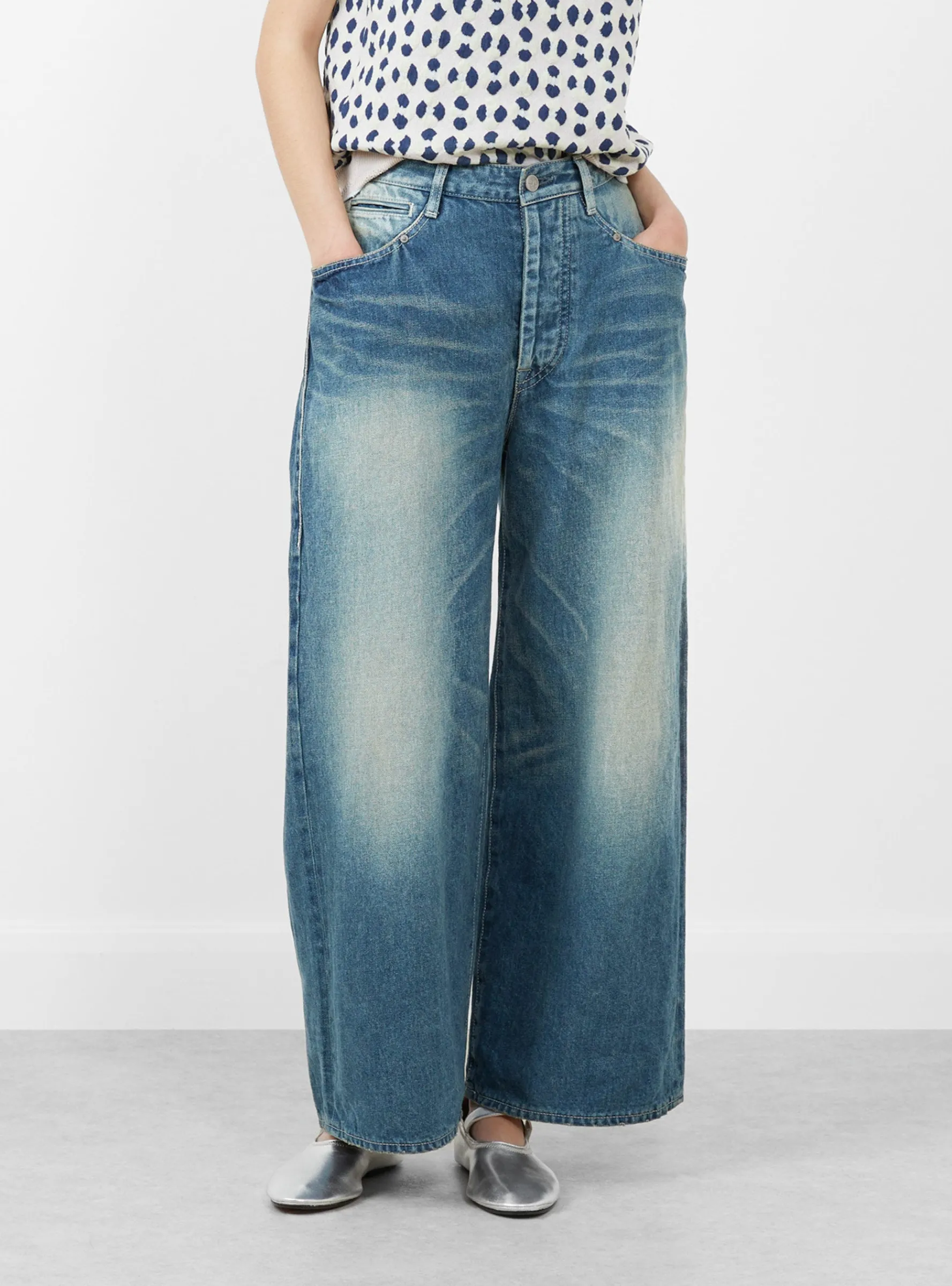 Always Trousers Blue<Minä Perhonen Hot