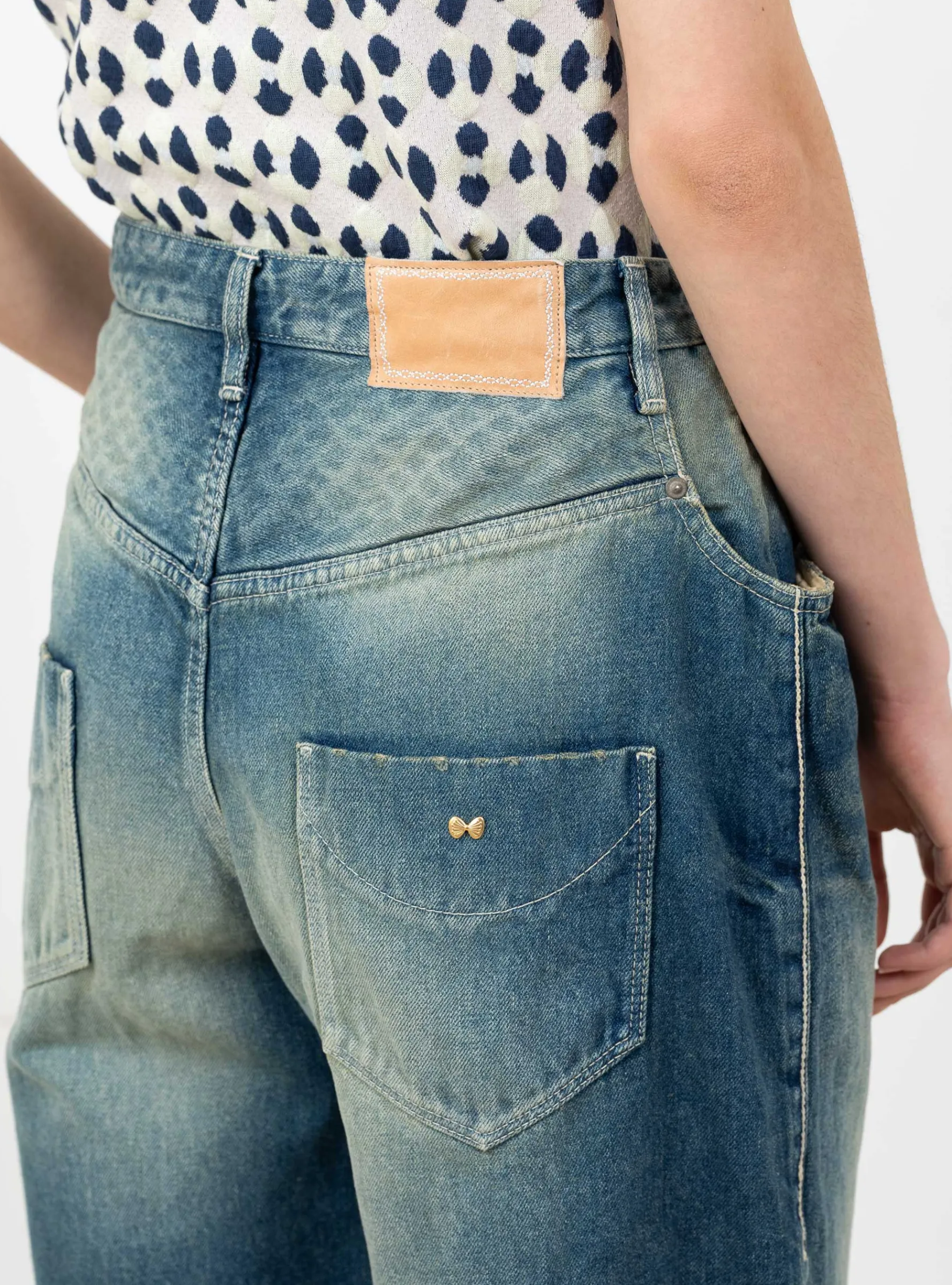 Always Trousers Blue<Minä Perhonen Hot