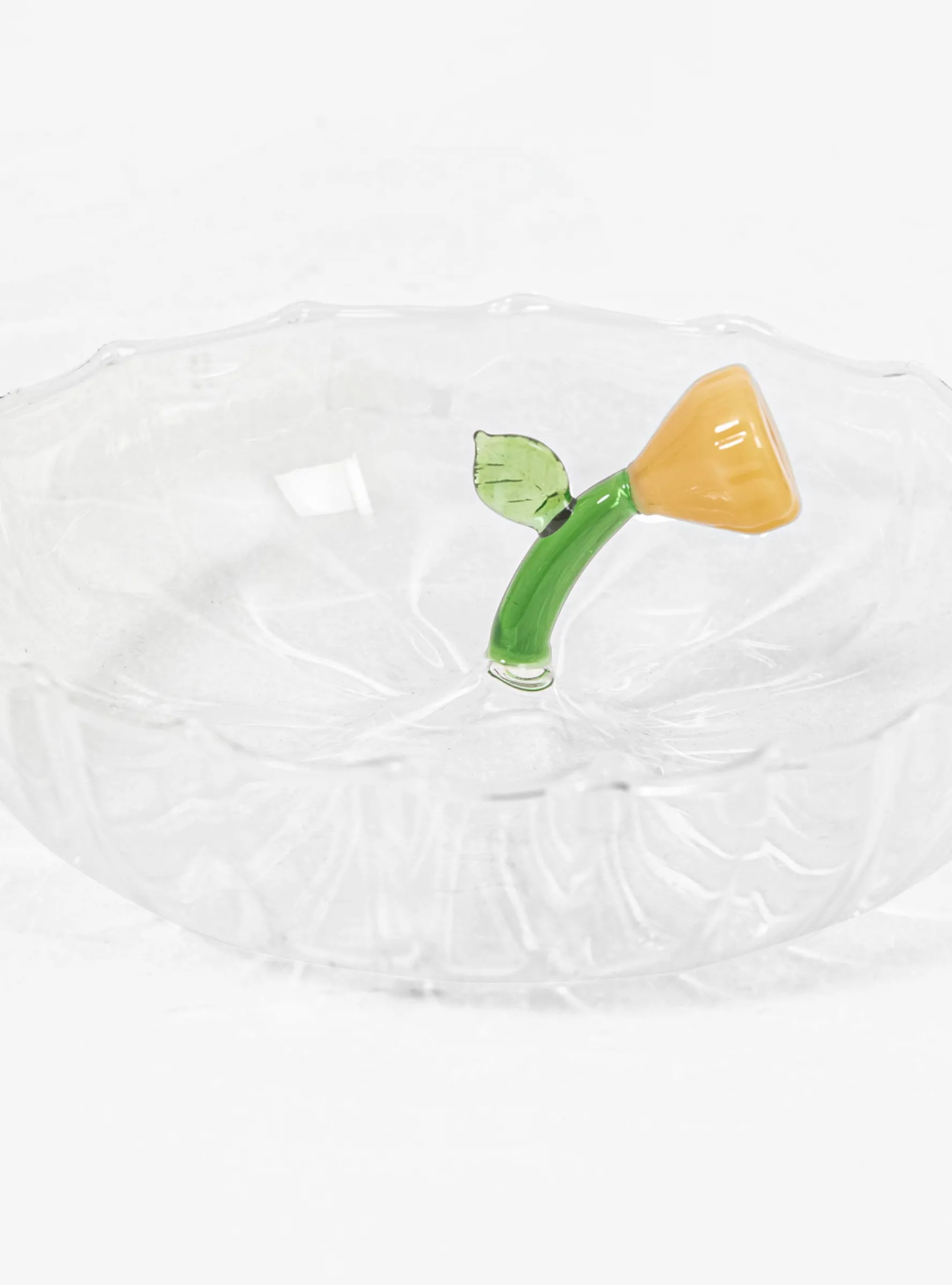 Amber Flower Saucer<Ichendorf Milano New