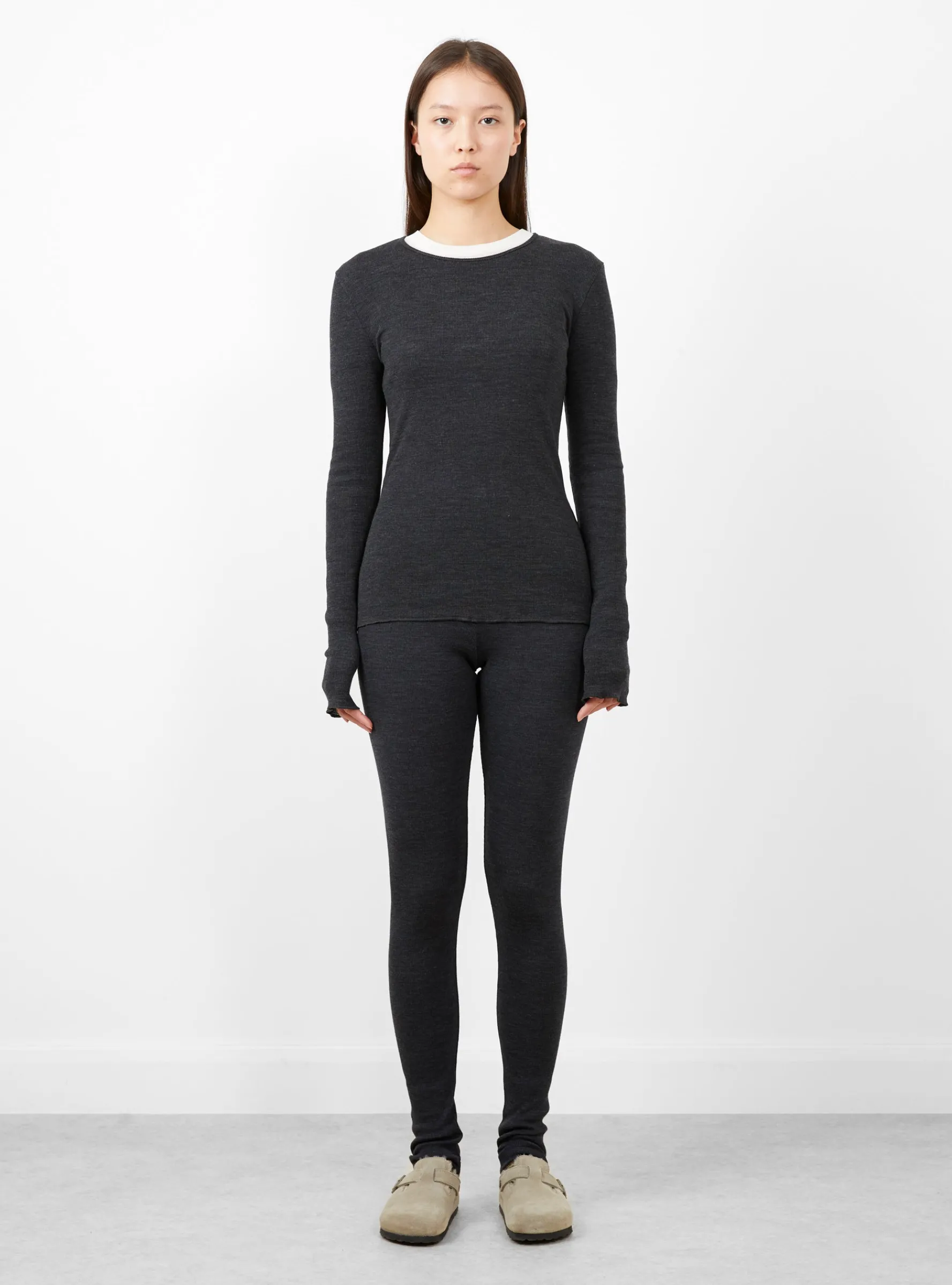 Amy Leggings Dark Grey Melange<Skall Studio Outlet
