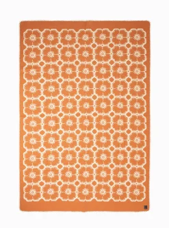 Anemone Blanket Large Orange<Minä Perhonen Clearance