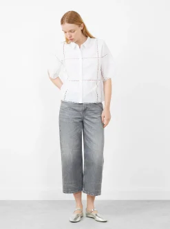 Anemone Shirt Optic White<Skall Studio Best