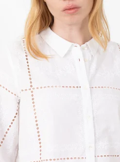 Anemone Shirt Optic White<Skall Studio Best