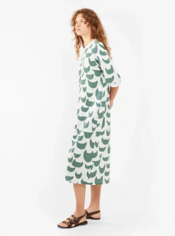 Anone Anone Dress Pale Blue & Green<Minä Perhonen Best