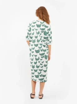 Anone Anone Dress Pale Blue & Green<Minä Perhonen Best