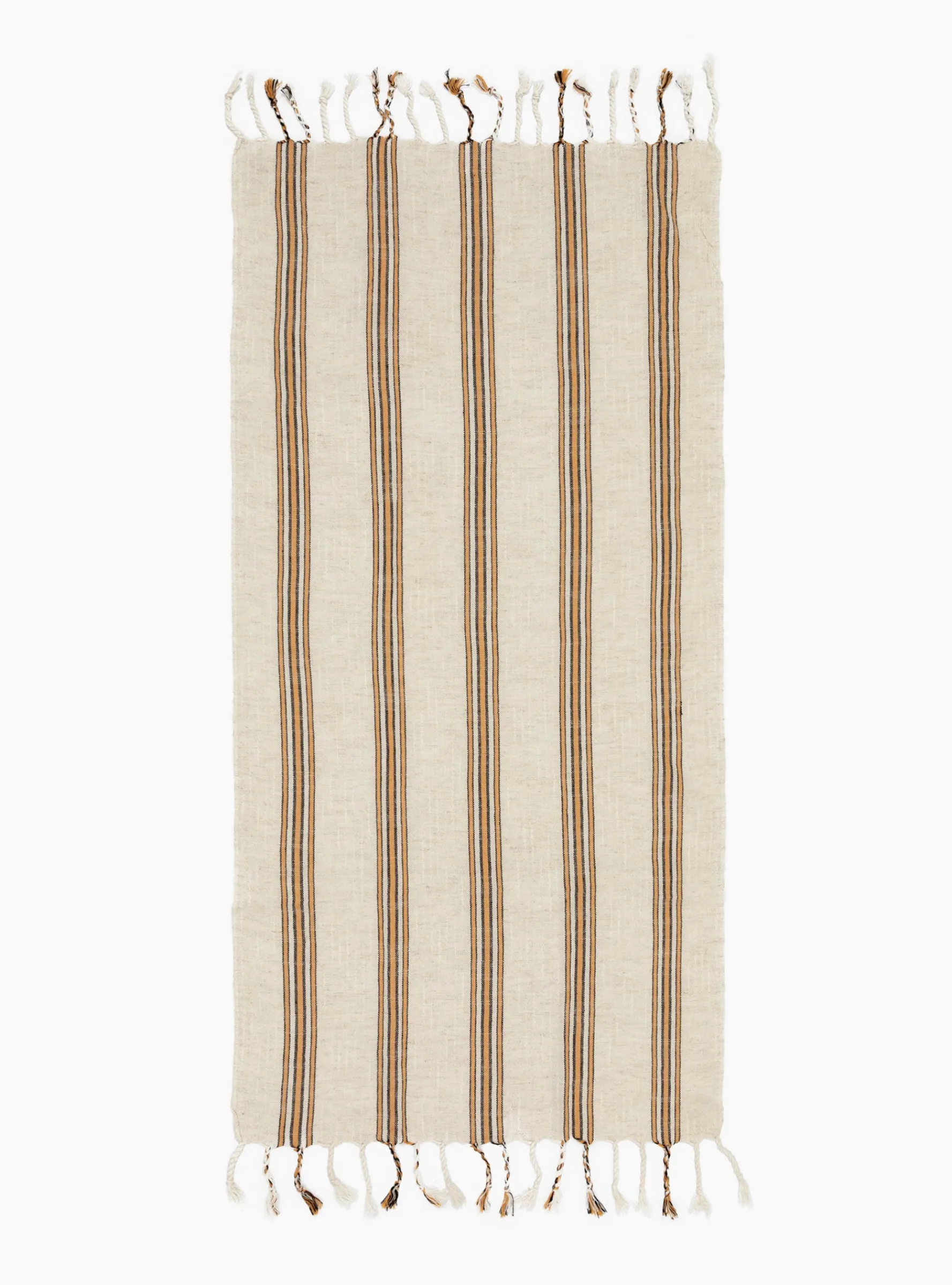 Apricot Cotton/Linen Hand Towel<Mizar & Alcor Online