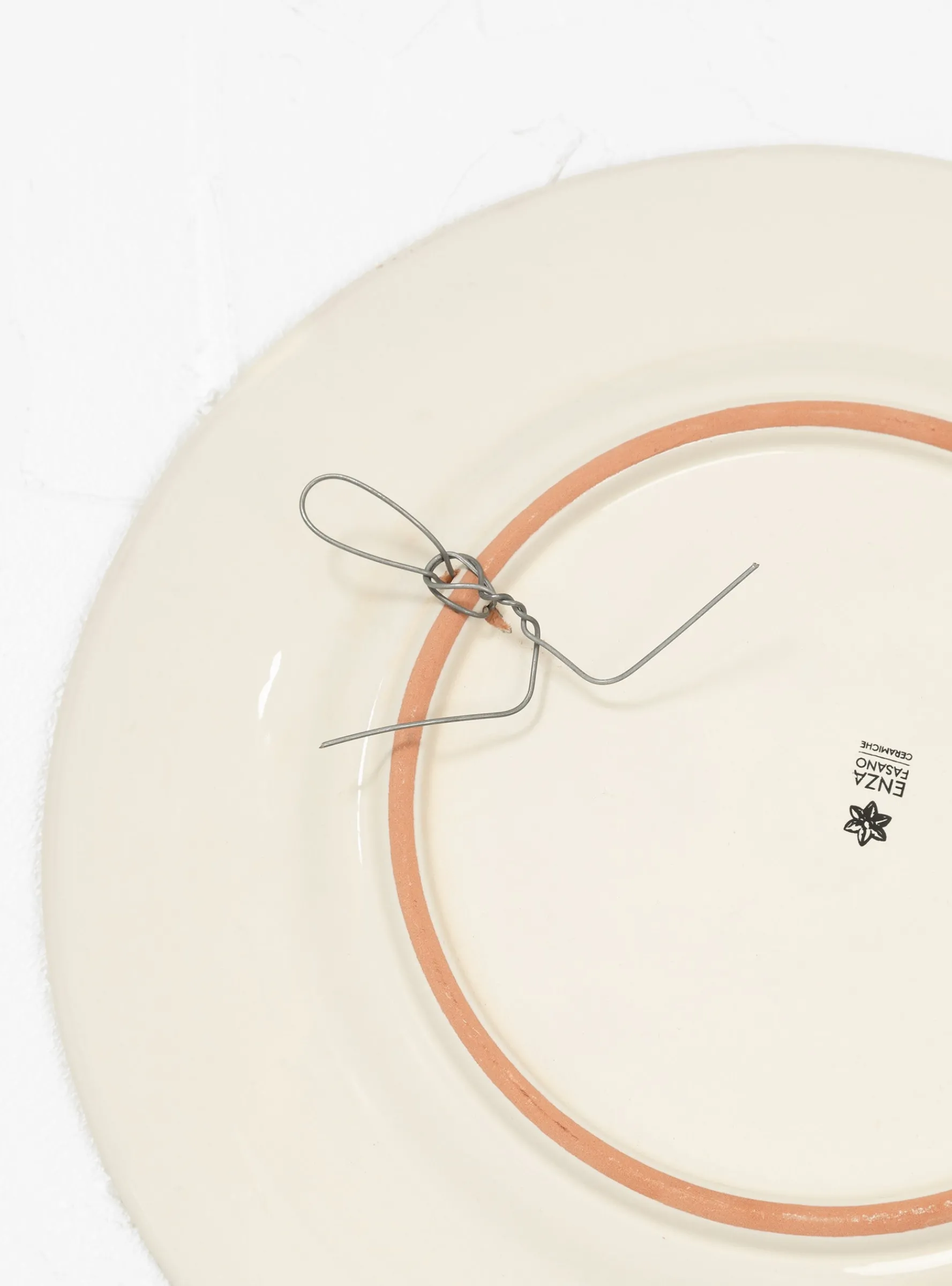 Arab Plate Brown<Enza Fasano Ceramiche Online
