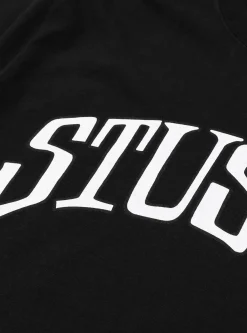 Arched Pigment Dyed Tee Black<Stüssy Fashion