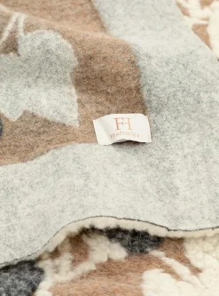 Armonia Grigio Blanket Beige & Off White<Frati Home Hot