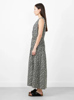 Arte Tank Dress Tiny Flowers Swamp<Apiece Apart New