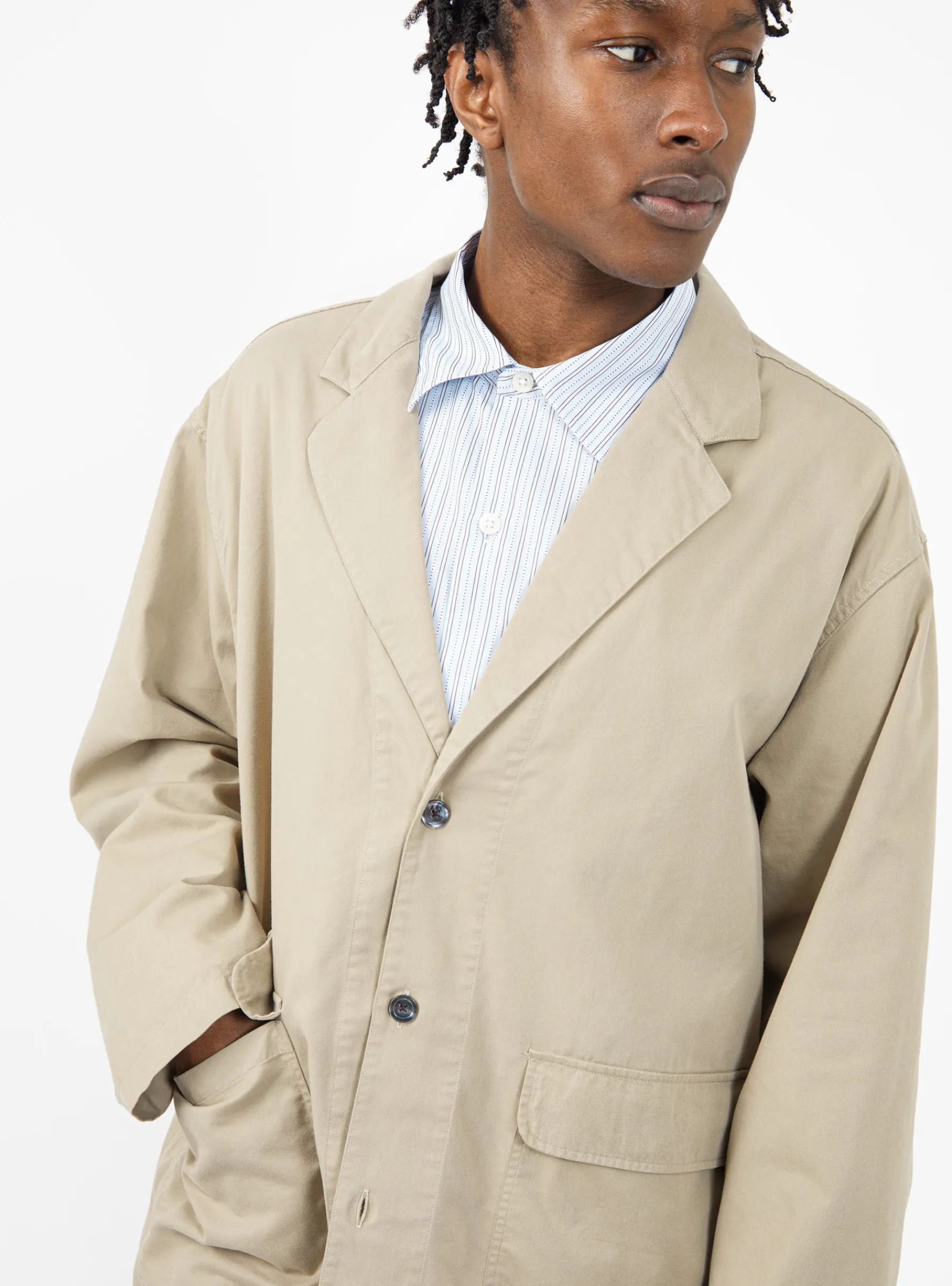Article Jacket Beige<mfpen Online