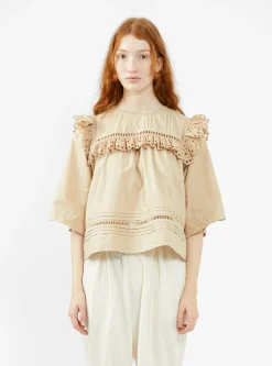Asha Tee Sandshell Brown<Skall Studio Sale
