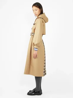 Aspen Trench Coat Camel & Black<Shrimps Best
