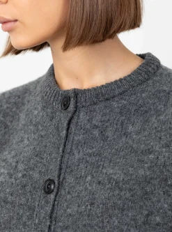Atomic Zig Zag Cardigan Grey<YMC Hot
