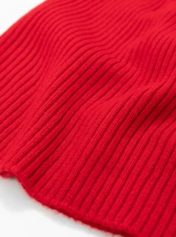Aurora Ribbed Hat Postbox Red<Himalayan Cashmere Sale