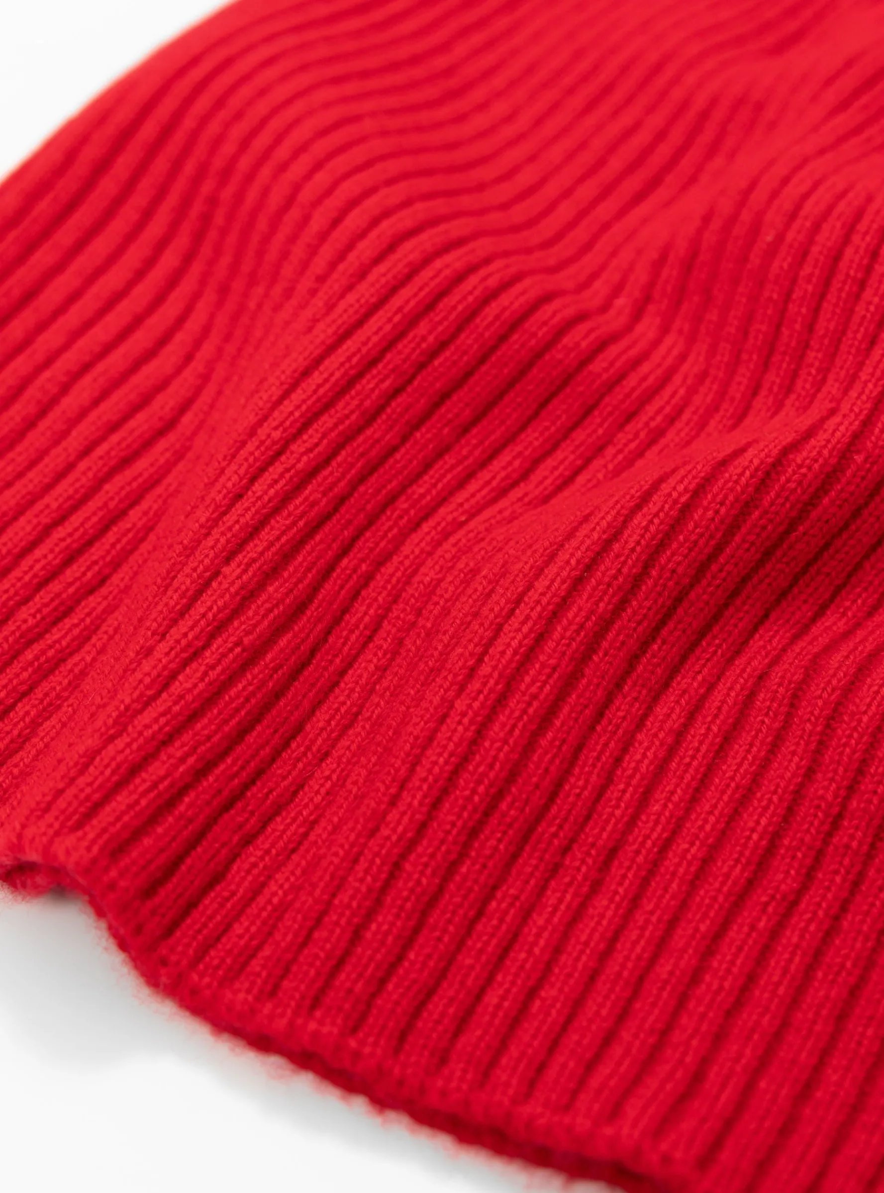 Aurora Ribbed Hat Postbox Red<Himalayan Cashmere Sale