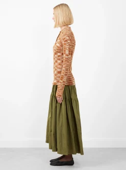 Avril Polo Burnt Orange Spacedye<Rachel Comey Hot