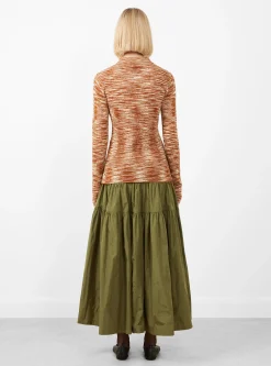 Avril Polo Burnt Orange Spacedye<Rachel Comey Hot